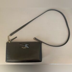 Kate Spade Declan Bow Cross Body Bag (Black)